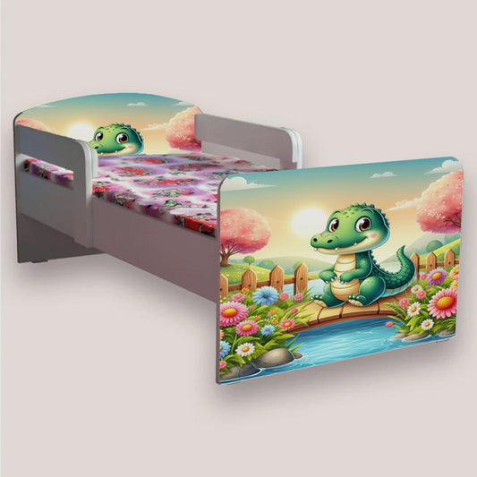 Pat Crocodil cu manere