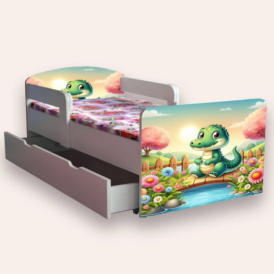 Pat Crocodil cu manere