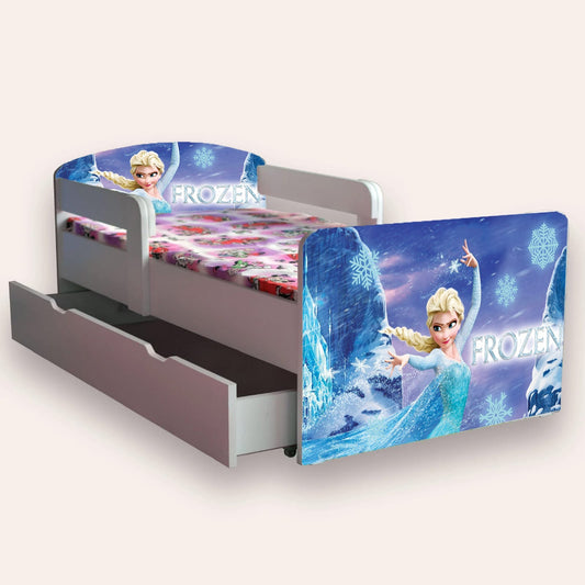 Pat copii Frozen cu manere