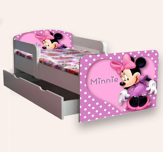 Pat copii Minnie Mouse cu manere varianta 2