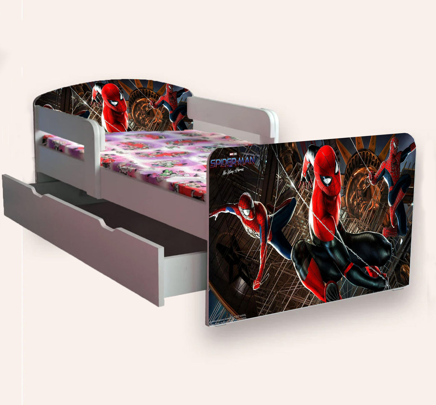 Pat copii Spider Man cu manere varianta 2
