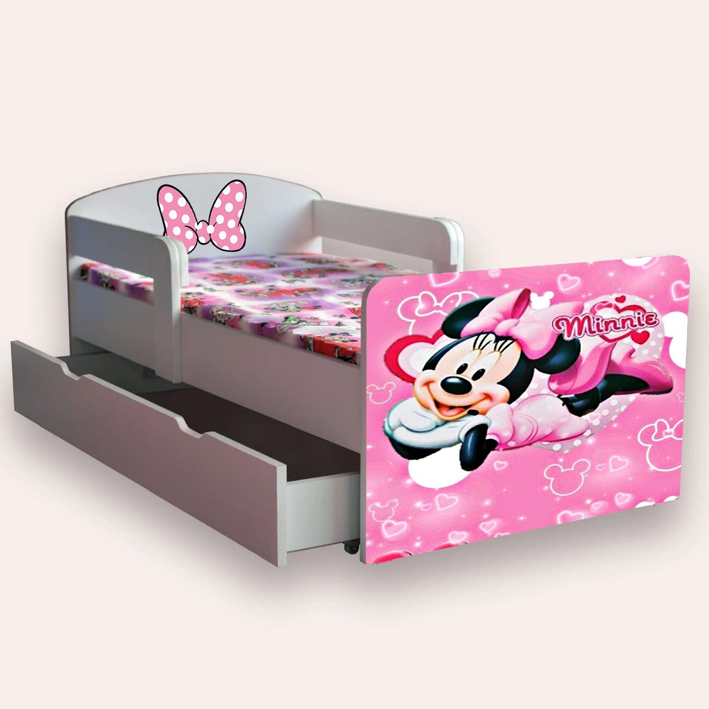 Pat copii Minnie Mouse cu manere