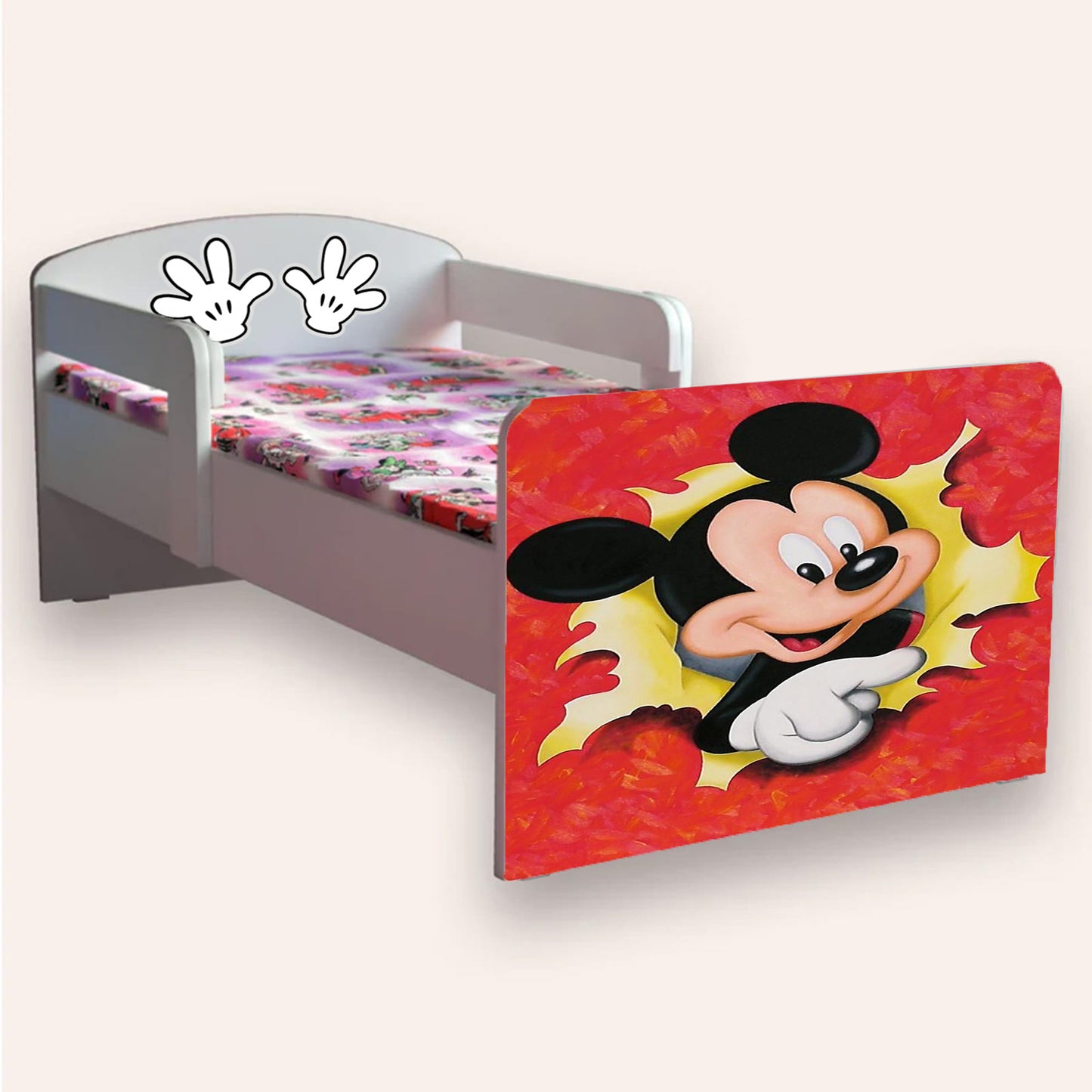 Pat copii Mickey Mouse cu manere