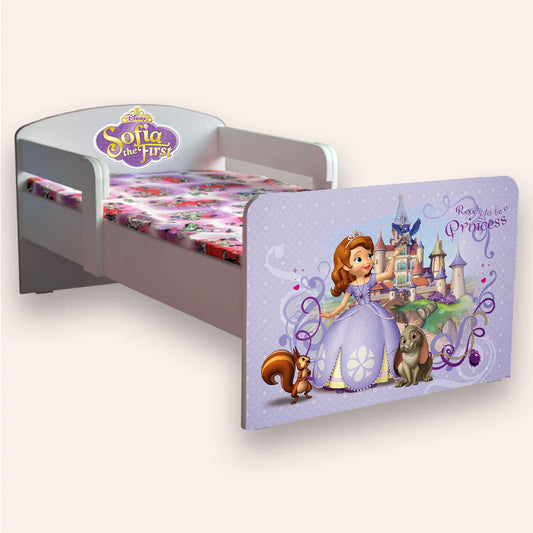 Pat copii Sofia cu manere