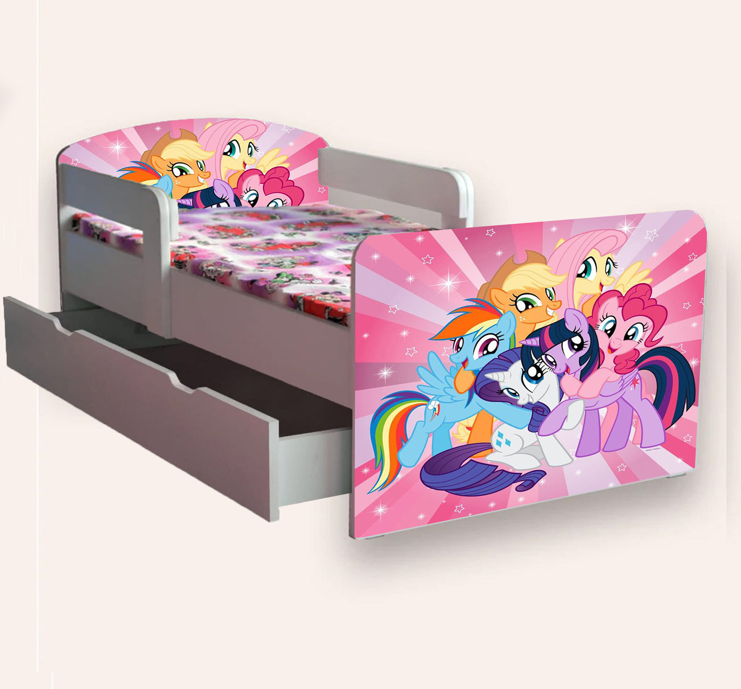 Pat copii Little Pony cu manere varianta 2