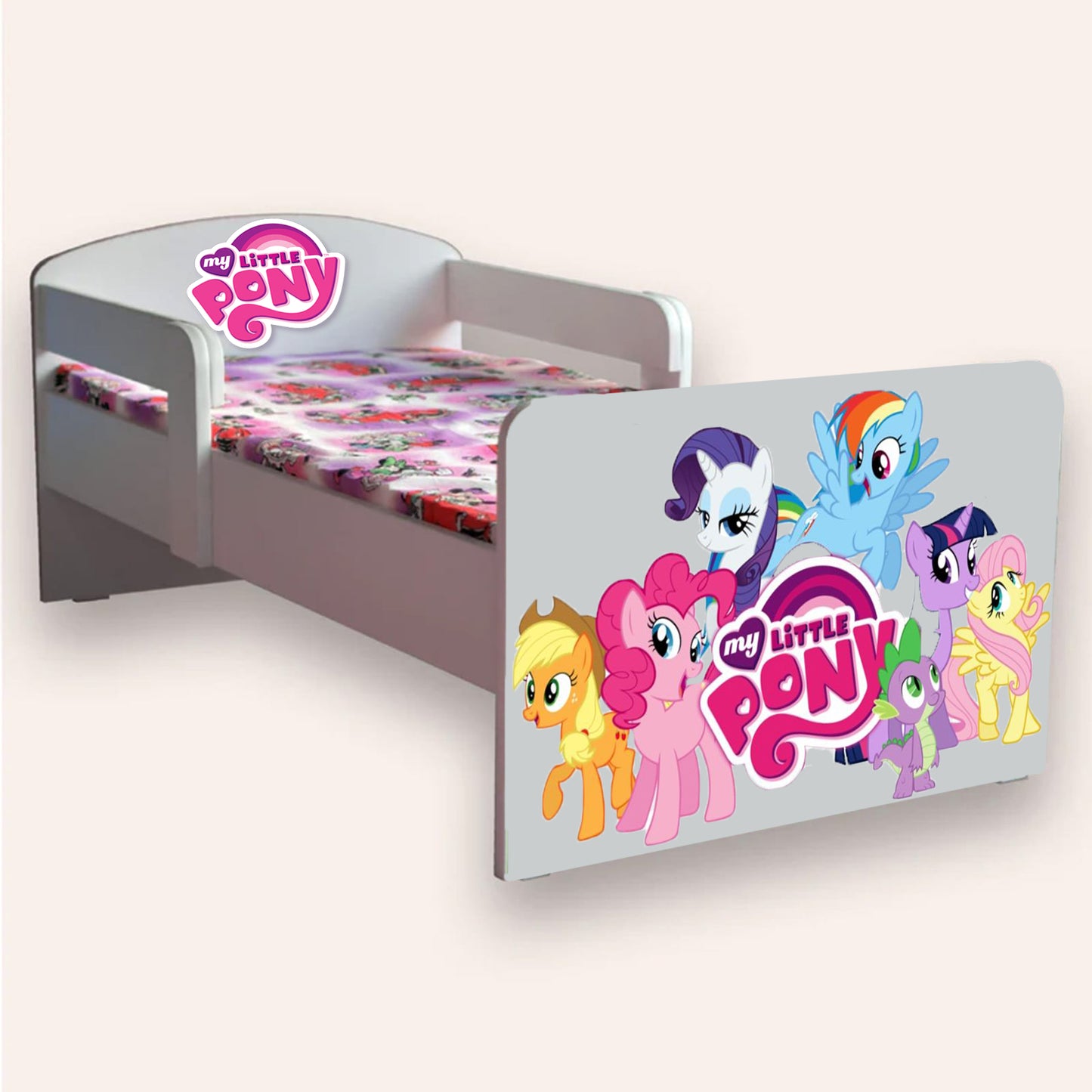 Pat copii Little Pony cu manere