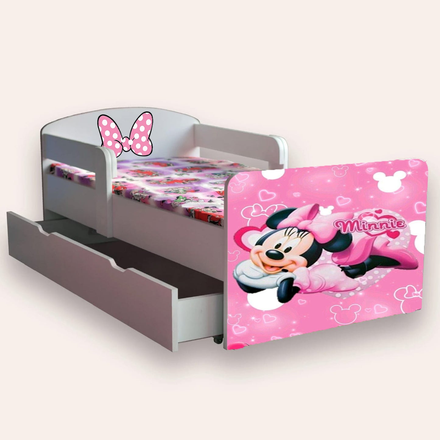 Pat copii Minnie Mouse cu manere